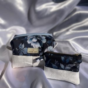 Set Neceser Floral Blanco